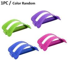 Load image into Gallery viewer, 1pc Back Stretch Equipment Massager Massageador Magic Stretcher Fitness Lumbar Support Relaxation Spine Pain Relief Dropshipping