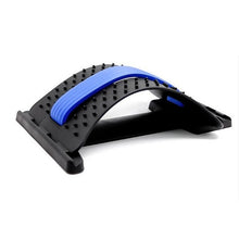 Load image into Gallery viewer, 1pc Back Stretch Equipment Massager Massageador Magic Stretcher Fitness Lumbar Support Relaxation Spine Pain Relief Dropshipping