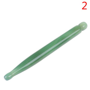 Natural Jade GuaSha Scraping Face Massage Wand For Therapy Stick Point Guasha Faical Massage Treatment Hot