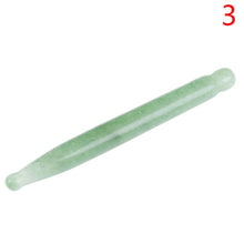 Load image into Gallery viewer, Natural Jade GuaSha Scraping Face Massage Wand For Therapy Stick Point Guasha Faical Massage Treatment Hot
