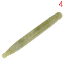 Load image into Gallery viewer, Natural Jade GuaSha Scraping Face Massage Wand For Therapy Stick Point Guasha Faical Massage Treatment Hot
