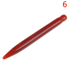 Load image into Gallery viewer, Natural Jade GuaSha Scraping Face Massage Wand For Therapy Stick Point Guasha Faical Massage Treatment Hot
