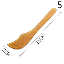 Load image into Gallery viewer, Natural Jade GuaSha Scraping Face Massage Wand For Therapy Stick Point Guasha Faical Massage Treatment Hot
