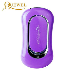 Quewel Eyelashes Extension Dryer Mini Pocket USB Fan Portable Handheld Air Conditioning Rechargeable Grafted Eyelashes Dryer
