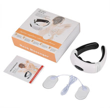 Load image into Gallery viewer, Electric Pulse Neck Massager Cervical Vertebra Impulse Massage Physiotherapeutic Acupuncture Magnetic Therapy Relief Pain Tool
